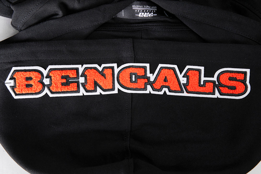 NFL Cincinnati Bengals Classic Pullover Hoodie (Black) - Image 6