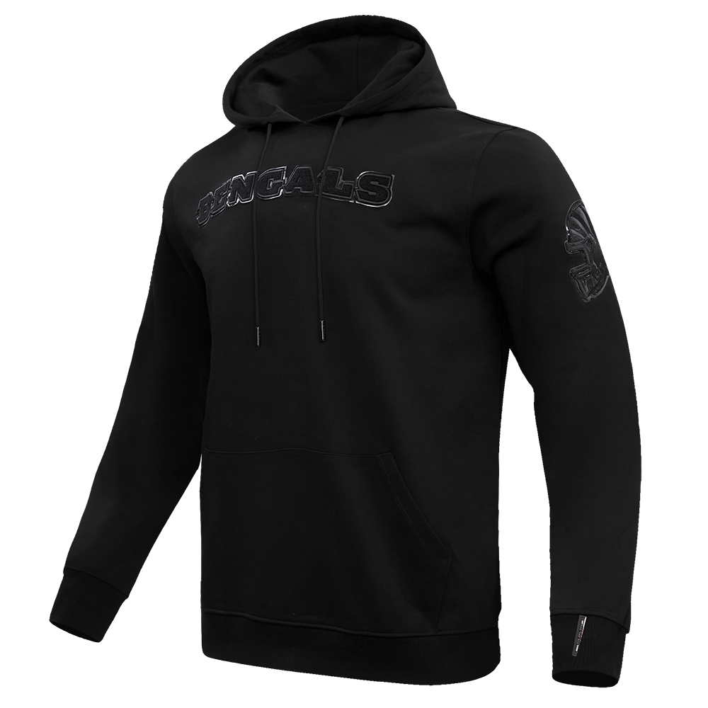 NFL Cincinnati Bengals Triple Black Pullover Hoodie Secondary image