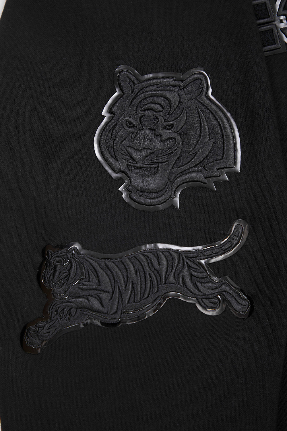 NFL Cincinnati Bengals Triple Black Pullover Hoodie (Triple Black) - Image 6