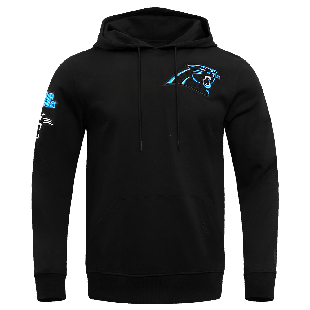 NFL Carolina Panthers Classic Pullover Hoodie (Black) Main image