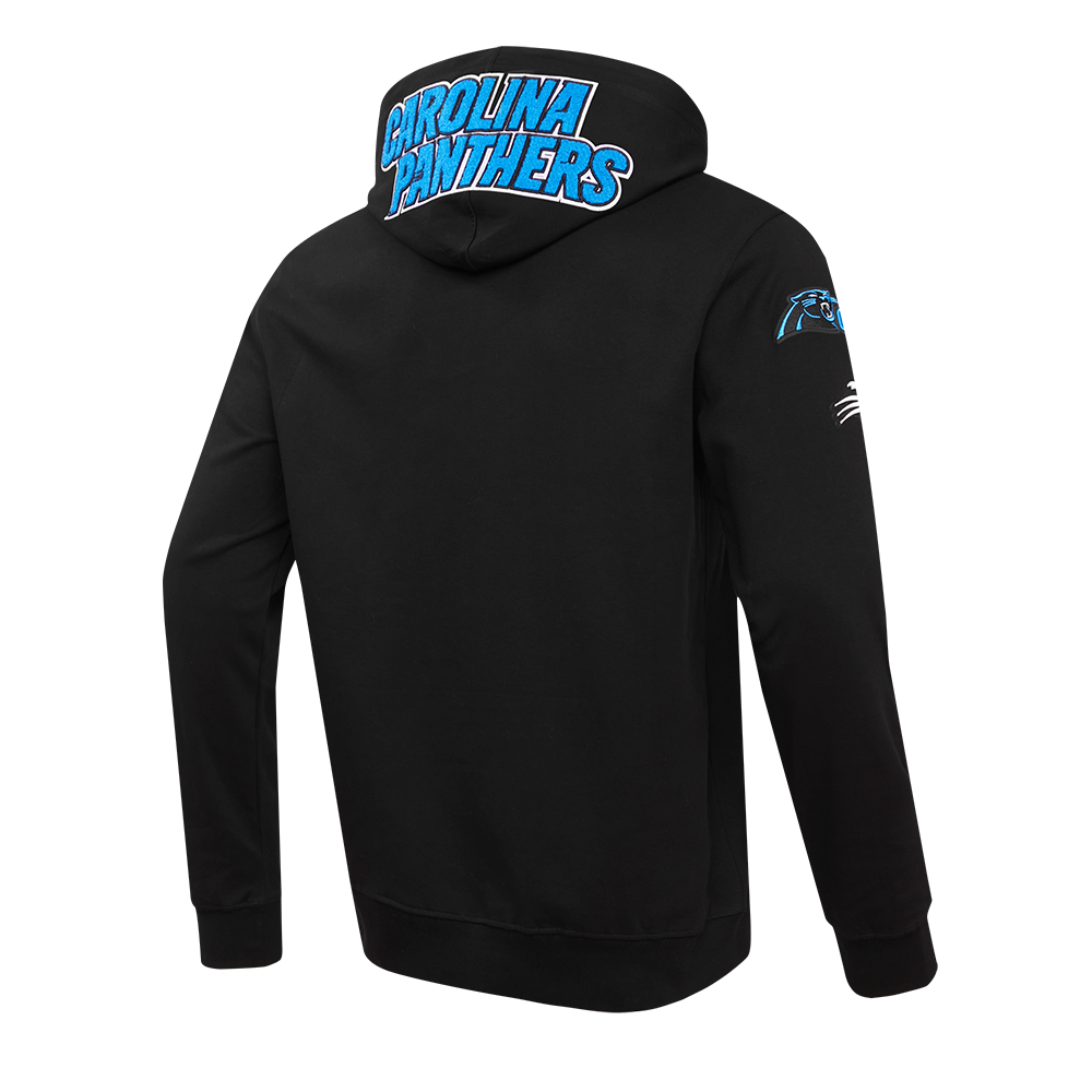 NFL Carolina Panthers Classic Pullover Hoodie (Black) - Image 3