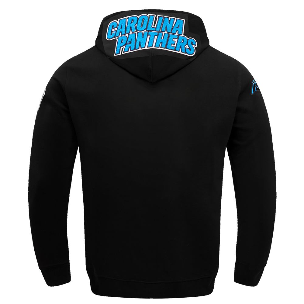 NFL Carolina Panthers Classic Pullover Hoodie (Black) - Image 4