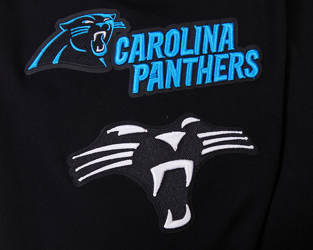 NFL Carolina Panthers Classic Pullover Hoodie (Black) - Image 5