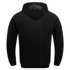 NFL Denver Broncos Triple Black Pullover Hoodie (Triple Black) - Image 4