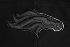 NFL Denver Broncos Triple Black Pullover Hoodie (Triple Black) - Image 8
