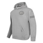 NFL Green Bay Packers Drop Shoulder Pullover Hoodies (Dark Heather Grey) - Image 2