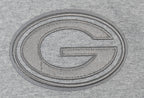 NFL Green Bay Packers Drop Shoulder Pullover Hoodies (Dark Heather Grey) - Image 5