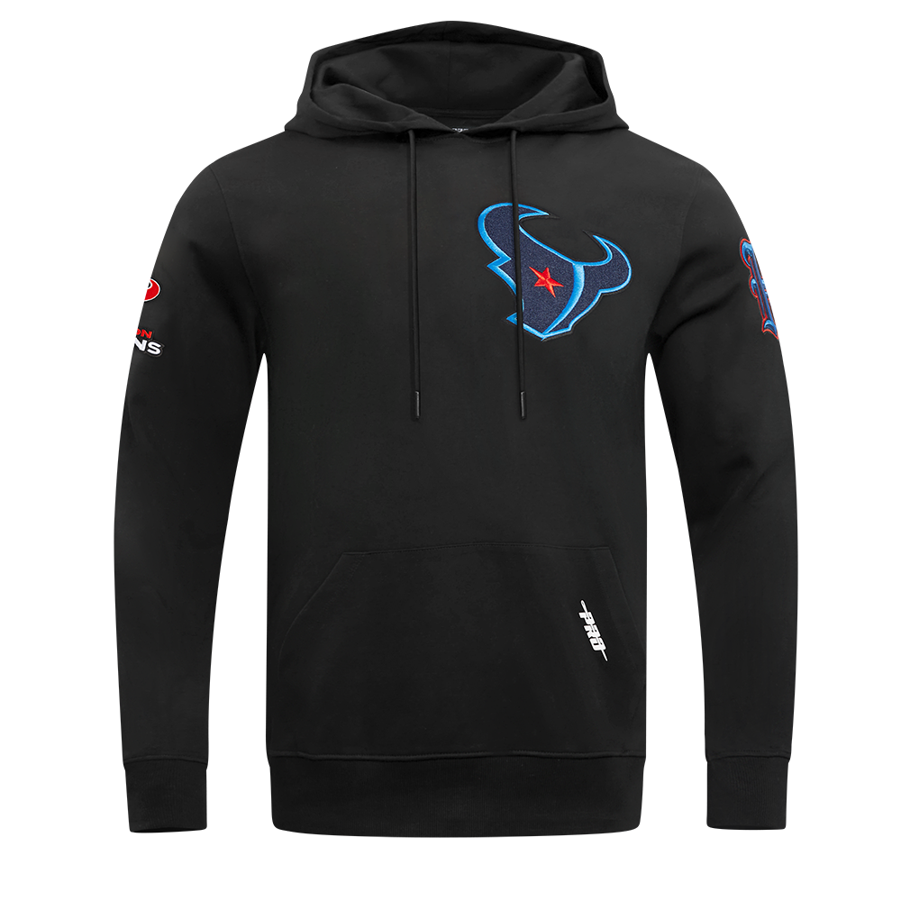 NFL Houston Texans Classic Pullover Hoodie (Black)