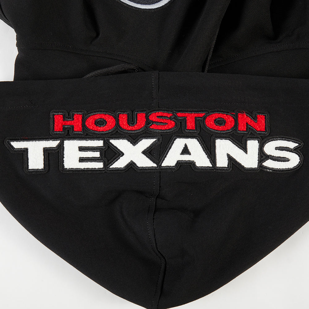 NFL Houston Texans Classic Pullover Hoodie (Black) - Image 6