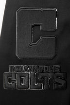 NFL Indianapolis Colts Triple Black Pullover Hoodie (Triple Black) - Image 7