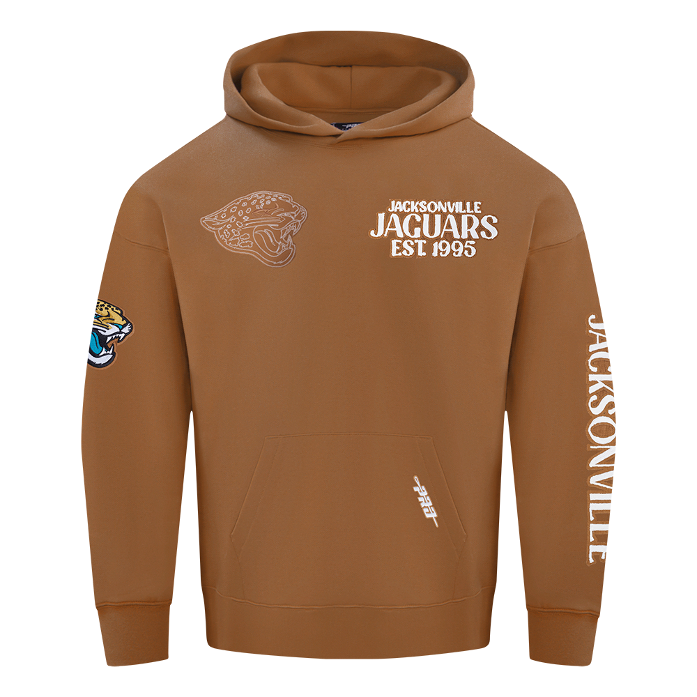 NFL Jacksonville Jaguars Paint the City Pullover Hoodie (Clay Brown) Main image