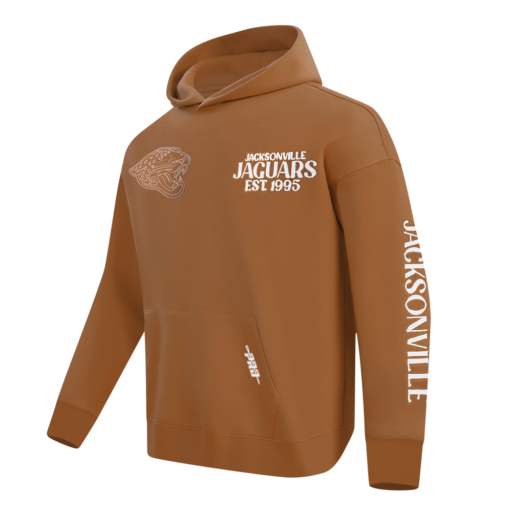 NFL Jacksonville Jaguars Paint the City Pullover Hoodie (Clay Brown) - Image 2