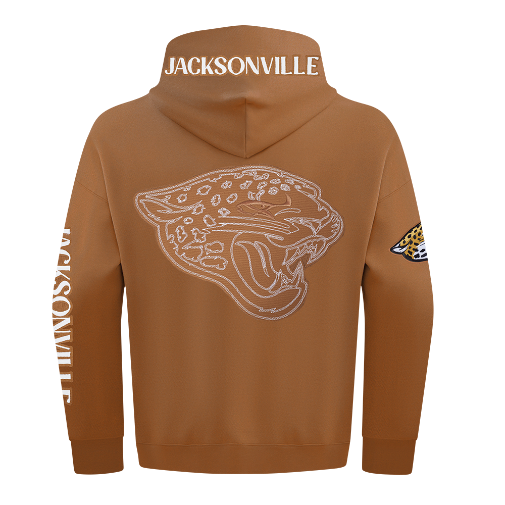 NFL Jacksonville Jaguars Paint the City Pullover Hoodie (Clay Brown) - Image 3
