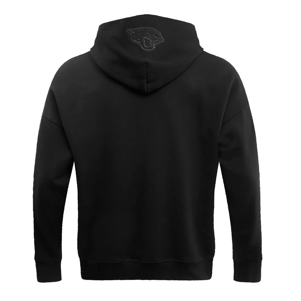 NFL Jacksonville Jaguars Drop Shoulder Pullover Hoodie (Black) - Image 4