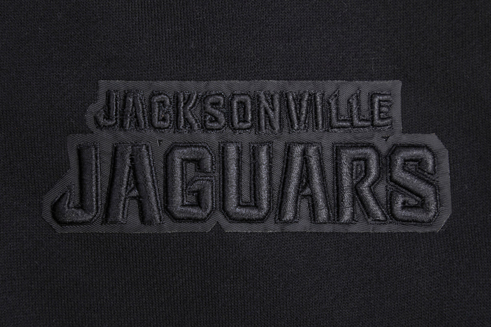 NFL Jacksonville Jaguars Drop Shoulder Pullover Hoodie (Black) - Image 7