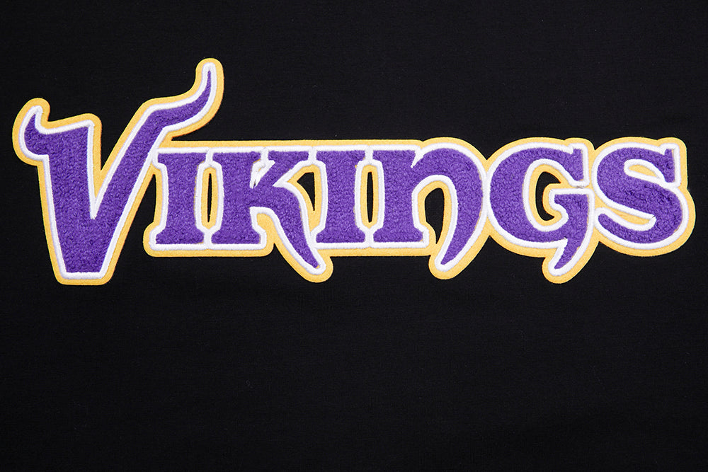 NFL Minnesota Vikings Classic Tshirt (Black) - Image 5