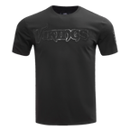 NFL Minnesota Vikings Triple Black Tshirt (Triple Black)