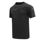 NFL Minnesota Vikings Triple Black Tshirt (Triple Black) - Image 2