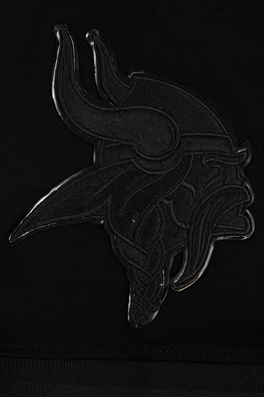 NFL Minnesota Vikings Triple Black Tshirt (Triple Black) - Image 7