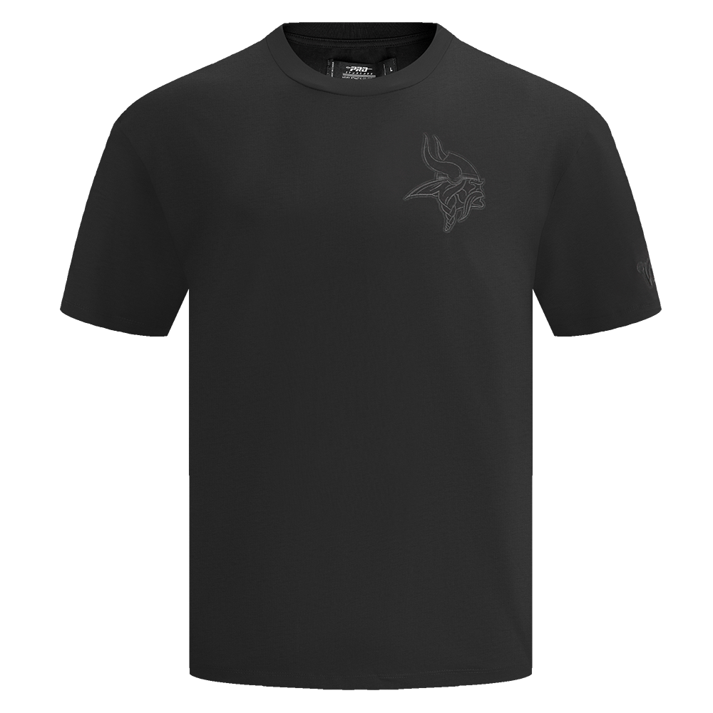 NFL Minnesota Vikings Drop Shoulder Tshirt (Black)