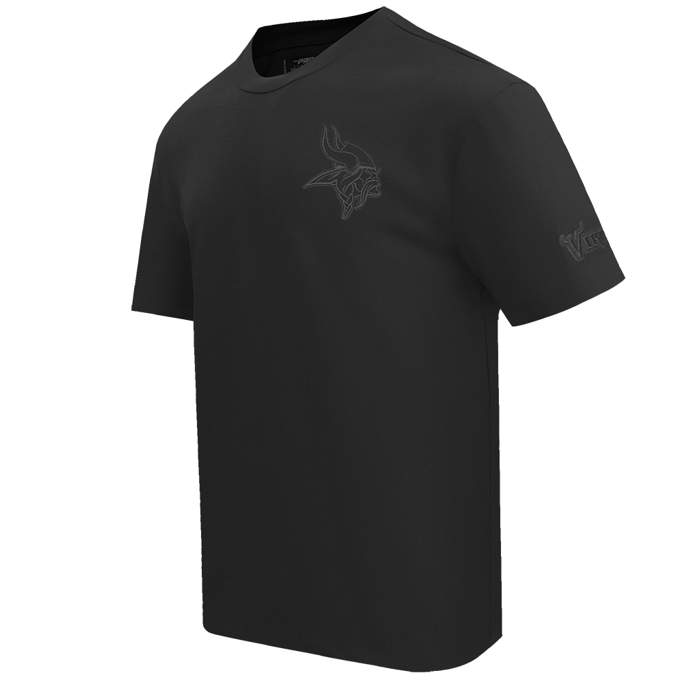 NFL Minnesota Vikings Drop Shoulder Tshirt (Black) - Image 2