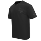 NFL Minnesota Vikings Drop Shoulder Tshirt (Black) - Image 2