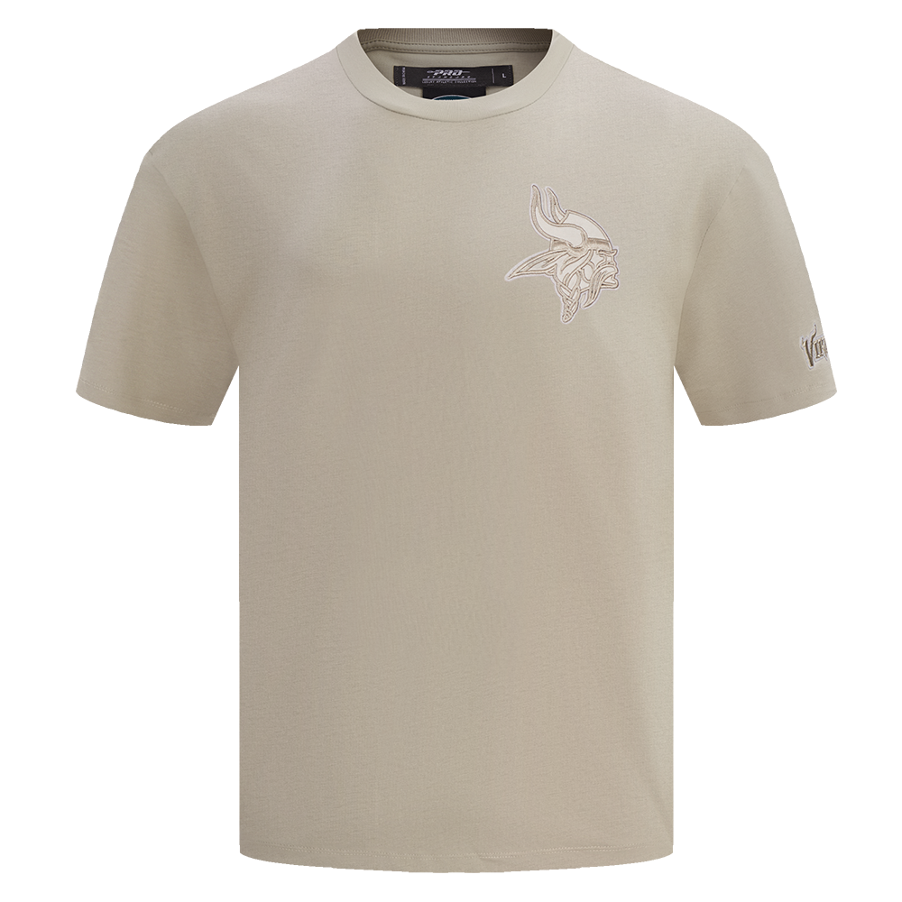 NFL Minnesota Vikings Drop Shoulder Tshirt (Taupe)