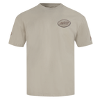 NFL New York Jets Drop Shoulder Tshirt (Taupe)