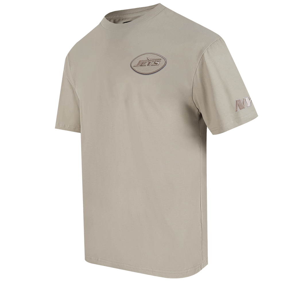NFL New York Jets Drop Shoulder Tshirt (Taupe) - Image 2