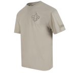 NFL New Orleans Saints Drop Shoulder Tshirt (Taupe) - Image 2