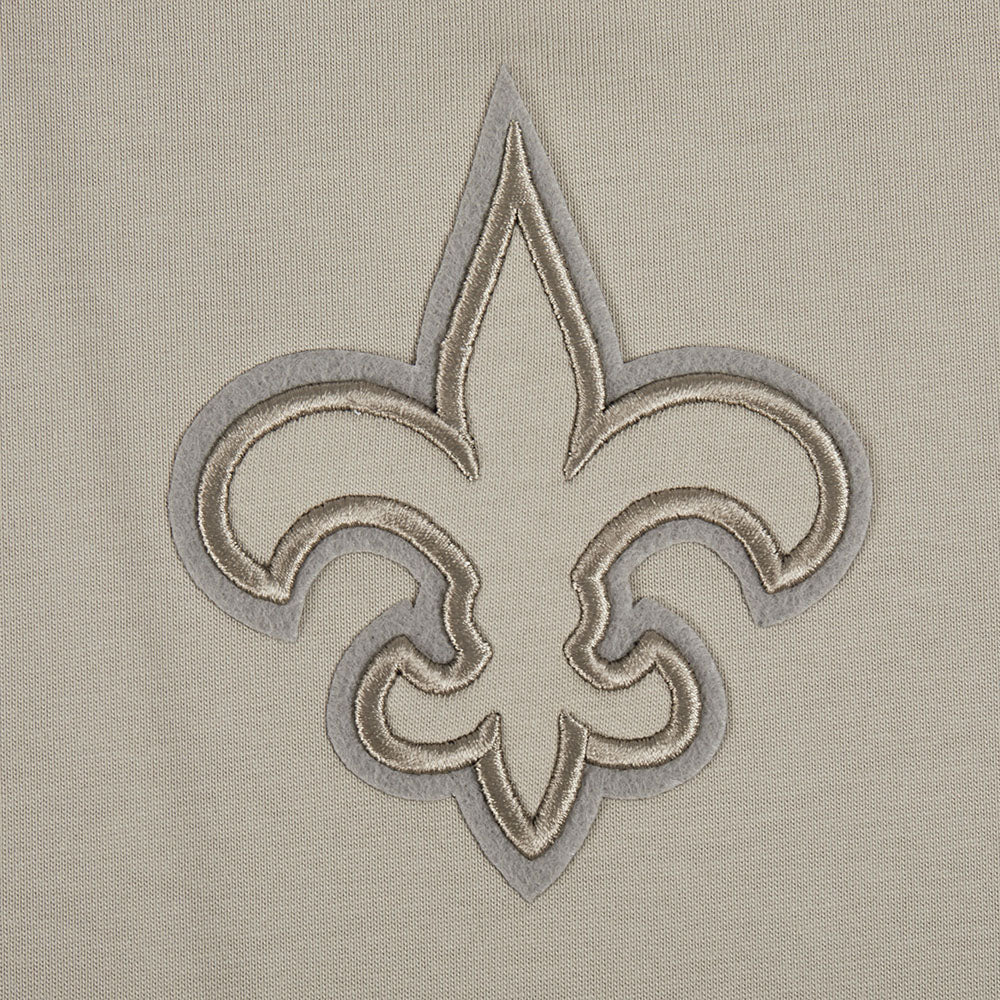 NFL New Orleans Saints Drop Shoulder Tshirt (Taupe) - Image 5