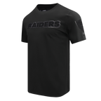 NFL Las Vegas Raiders Triple Black Tshirt (Black) - Image 2