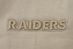 NFL Las Vegas Raiders Drop Shoulder Tshirt (Taupe) - Image 6