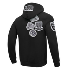 NFL Las Vegas Raiders DIY Pick Stitch Pullover Hoodies (Black) - Image 4