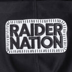 NFL Las Vegas Raiders DIY Pick Stitch Pullover Hoodies (Black) - Image 5
