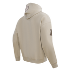 NFL Las Vegas Raiders Drop Shoulder Pullover Hoodies (Taupe) - Image 4