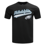 NFL Philadelphia Eagles Script Tail Tshirt (Black)
