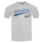 NFL Philadelphia Eagles Script Tail Tshirt (Heather Grey)