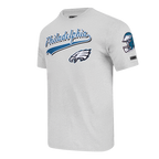 NFL Philadelphia Eagles Script Tail Tshirt (Heather Grey) - Image 2
