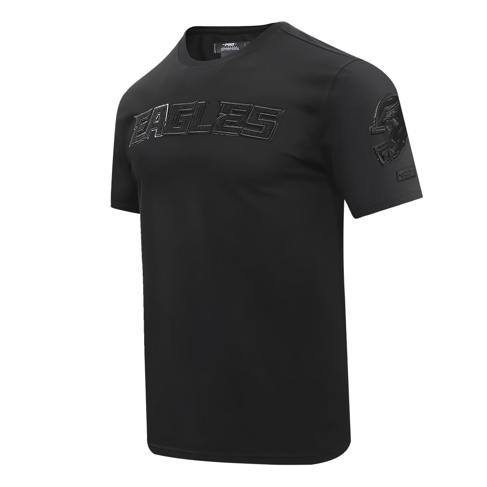 NFL Philadelphia Eagles Triple Black Tshirt (Triple Black) - Image 2