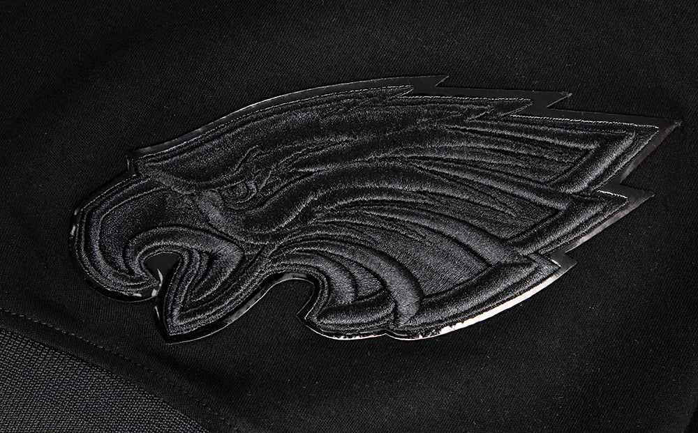 NFL Philadelphia Eagles Triple Black Tshirt (Triple Black) - Image 6