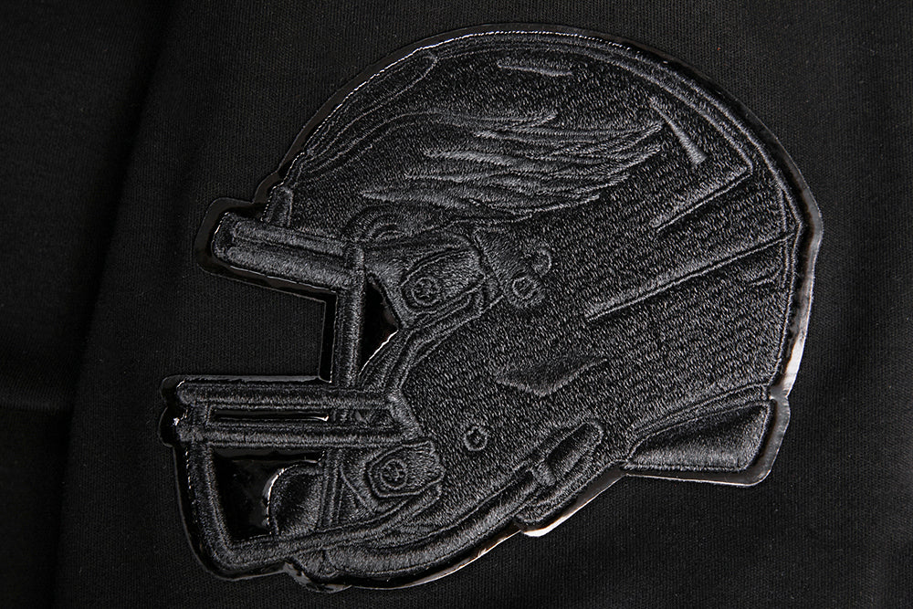 NFL Philadelphia Eagles Triple Black Tshirt (Triple Black) - Image 7