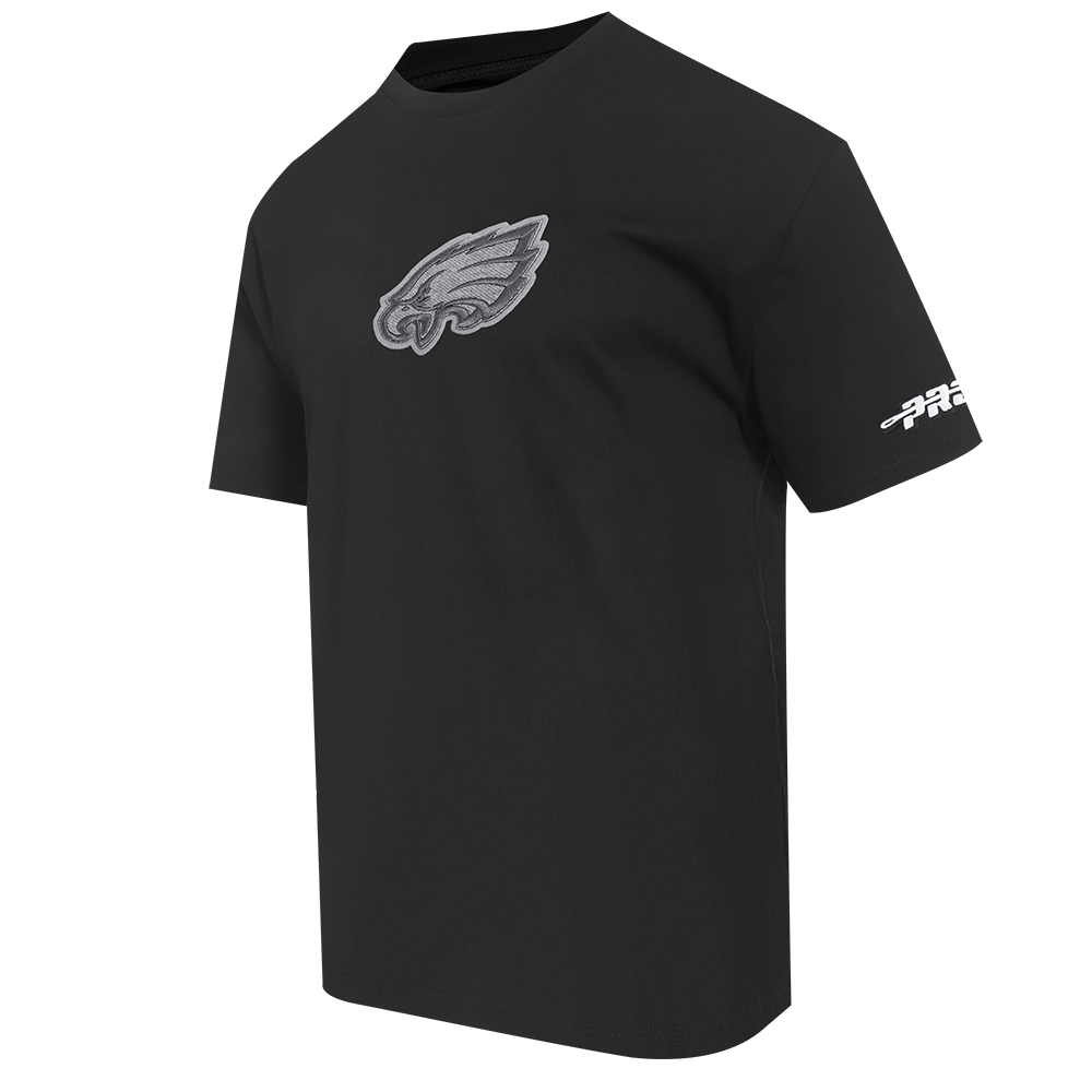 NFL Philadelphia Eagles Reverse French Terry Tshirt (Black) - Image 2