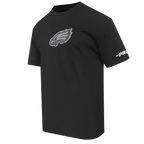 NFL Philadelphia Eagles Reverse French Terry Tshirt (Black) - Image 2