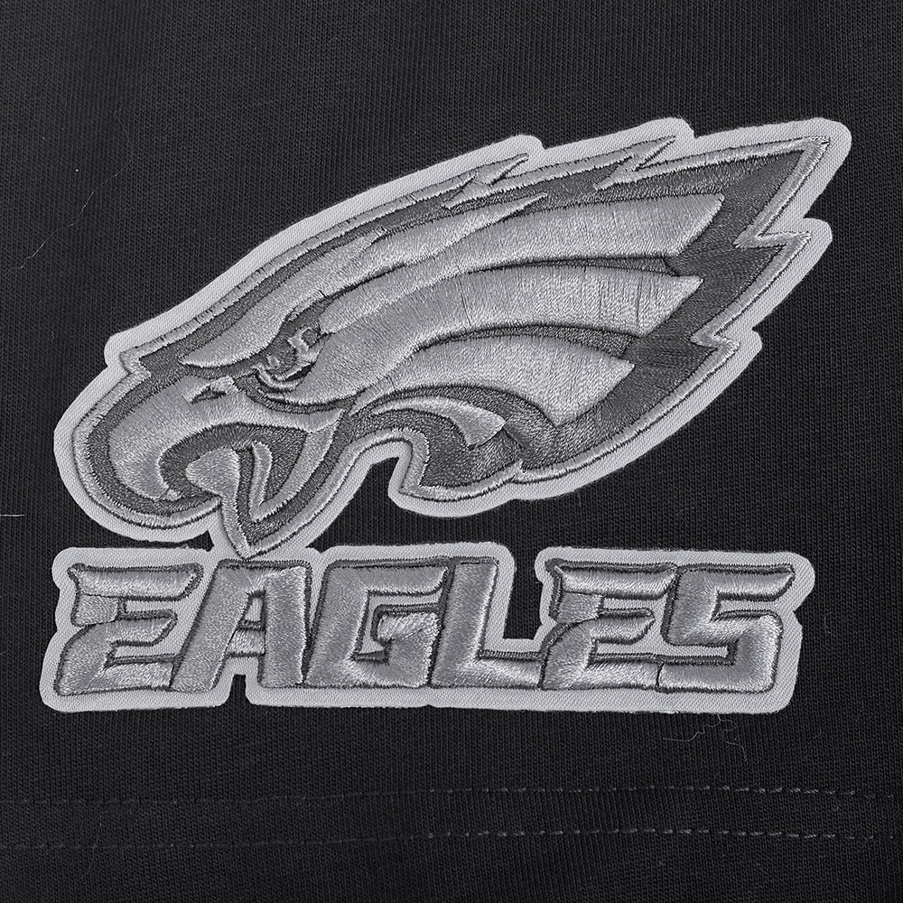 NFL Philadelphia Eagles Reverse French Terry Tshirt (Black) - Image 6