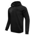 NFL Philadelphia Eagles Triple Black Pullover Hoodie (Triple Black) - Image 2