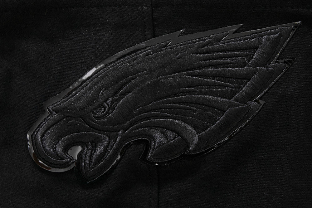 NFL Philadelphia Eagles Triple Black Pullover Hoodie (Triple Black) - Image 6