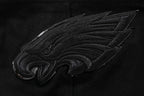 NFL Philadelphia Eagles Triple Black Pullover Hoodie (Triple Black) - Image 6
