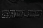 NFL Philadelphia Eagles Triple Black Pullover Hoodie (Triple Black) - Image 5