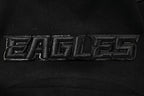 NFL Philadelphia Eagles Triple Black Pullover Hoodie (Triple Black) - Image 7